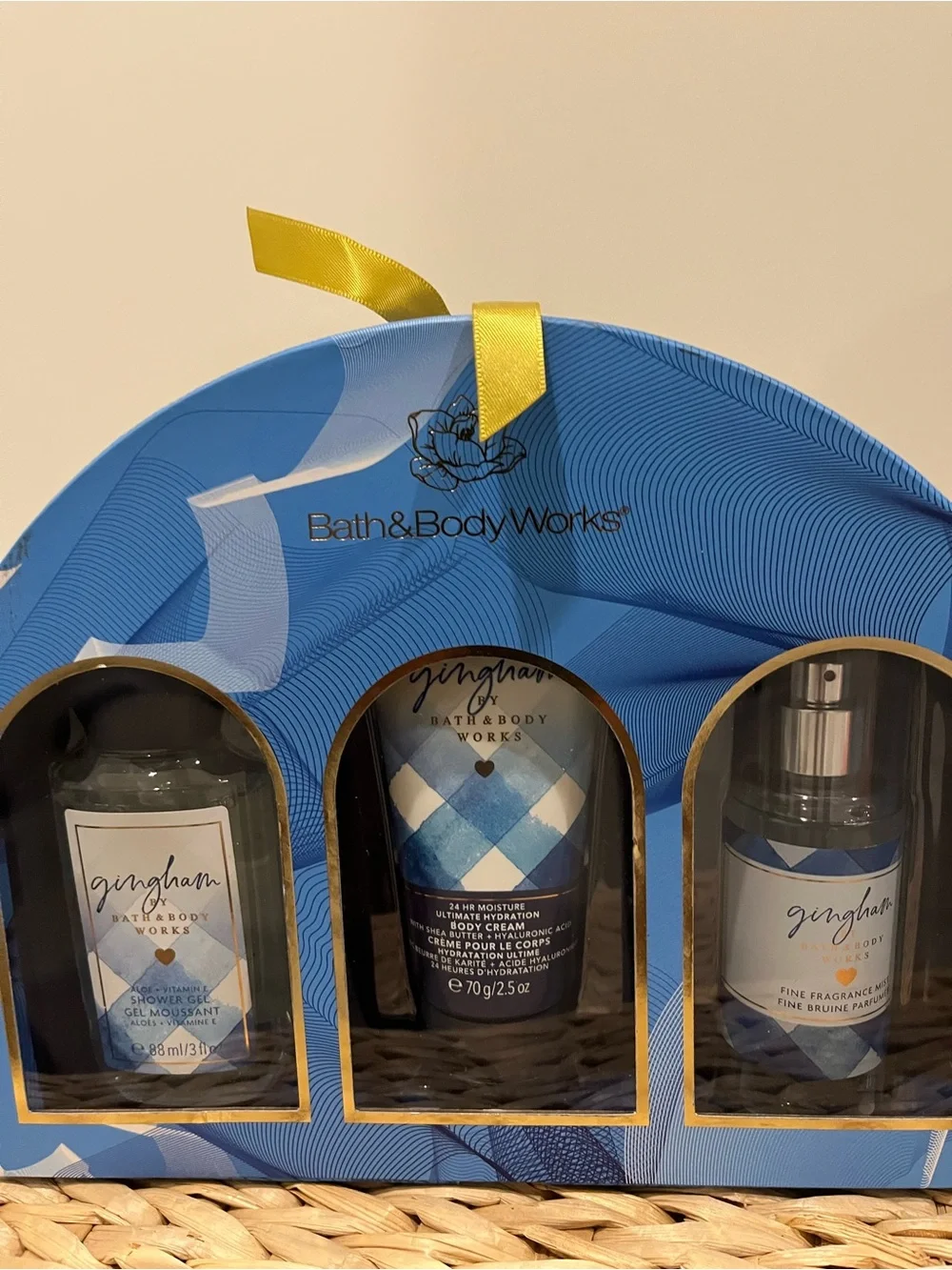 GINGHAM Mini Bath & Body Gift Set
